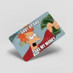 Take my money - Sticker pour carte bancaire