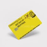 "Zelt" remover - Sticker pour carte bancaire