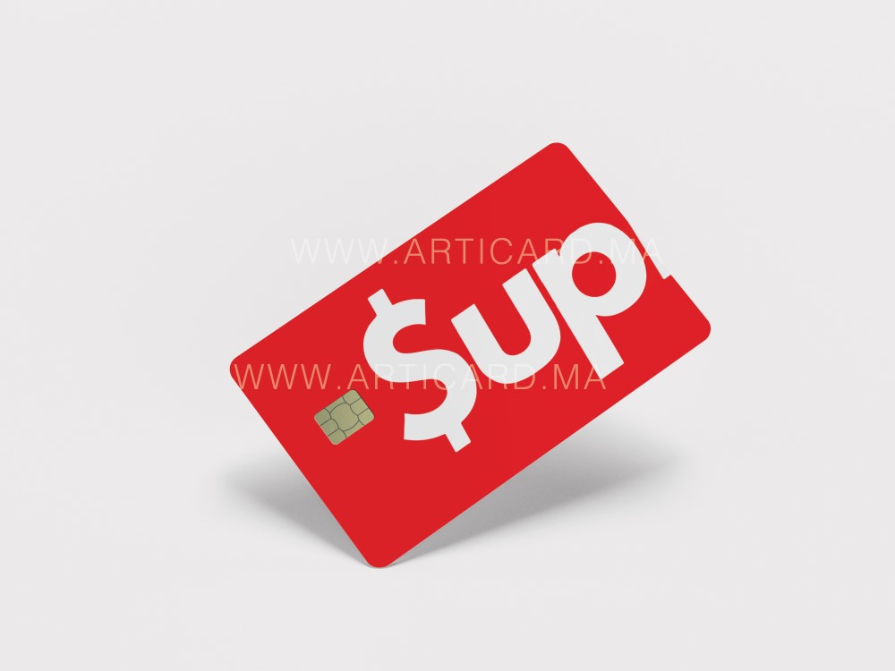 Dollar up - Sticker pour carte bancaire