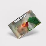 Hara w kan - Sticker pour carte bancaire