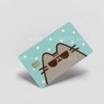 Cute cat - Sticker pour carte bancaire