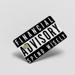 Financial advisory - Sticker pour carte bancaire
