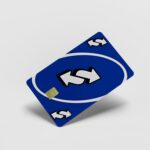 Blue Card - Sticker pour carte bancaire