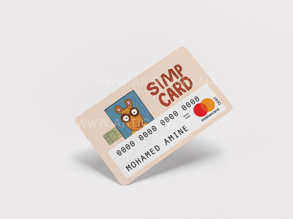 Simp card - Sticker pour carte bancaire – Image 3