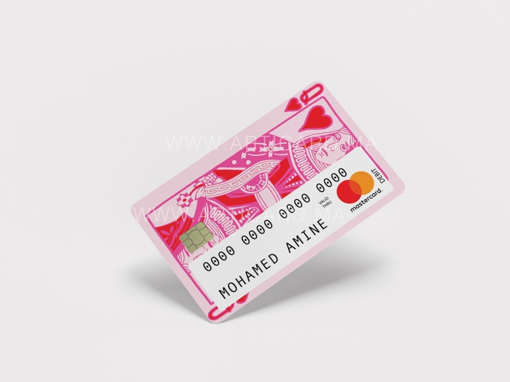 Queen card - Sticker pour carte bancaire – Image 3