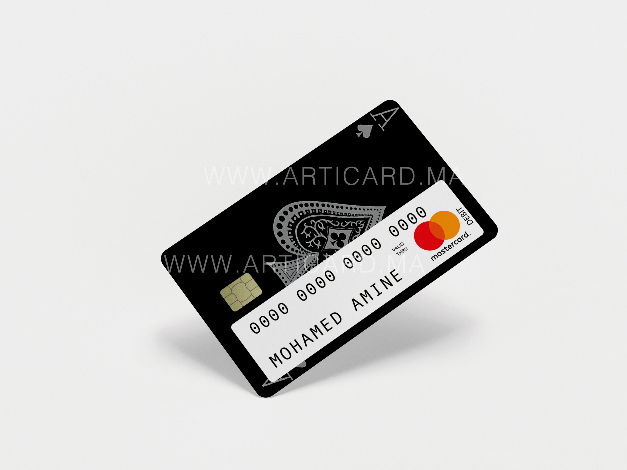 Spades 2 - Sticker pour carte bancaire – Image 3