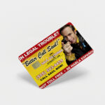 Jimmy's business card - Sticker pour carte bancaire